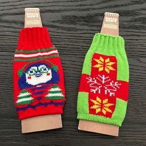 Ugly Sweater beer bottle cover